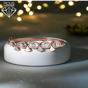 Lab-Grown Diamond Bracelets and Bangles