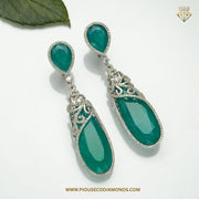 Buy Stylish Gold & Diamond Earrings